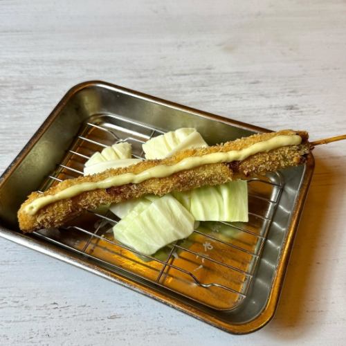 アスパラ豚巻き～柚子胡椒マヨ～