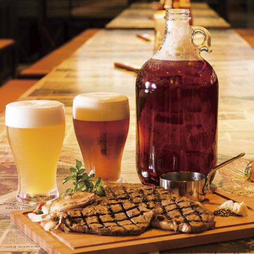 【1 월 3 일 ~ 11 일 한정】 신년회 조기 특별! 크래프트 맥주 포함으로 그레이드 업! 2 시간 음료 무제한 포함