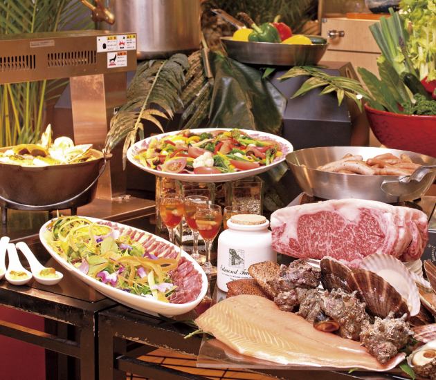 A buffet-style restaurant that can be reserved for hotels with excellent access to Narita Airport ☆