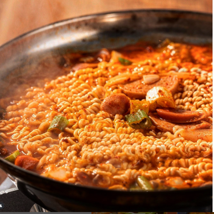 【お料理のみ】プデチゲコース！人気料理プデチゲやチヂミなど全7品！