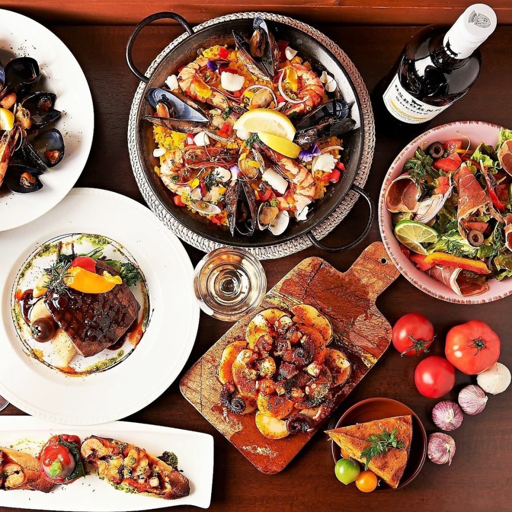 BIGパフェ付きのコースも各種ご用意◎お食事のみのご利用も◎