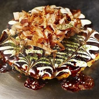 ◆ランチ◆Aランチセット 関西or広島焼 選べるお好み焼きセット 1000円（税込）