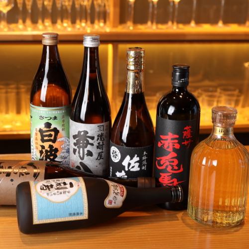 焼酎も充実♪