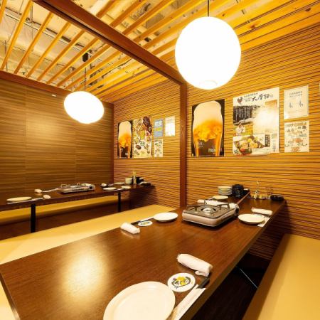 [Private room for up to 30 people] Suitable for banquets in departments ♪ We also support launches with a large number of people.Because it is a spacious space, you can stretch your wings and spend your time.Because it is a spacious space, you can spend comfortably.Please enjoy our specialty chicken dishes such as yakitori and charcoal grill.