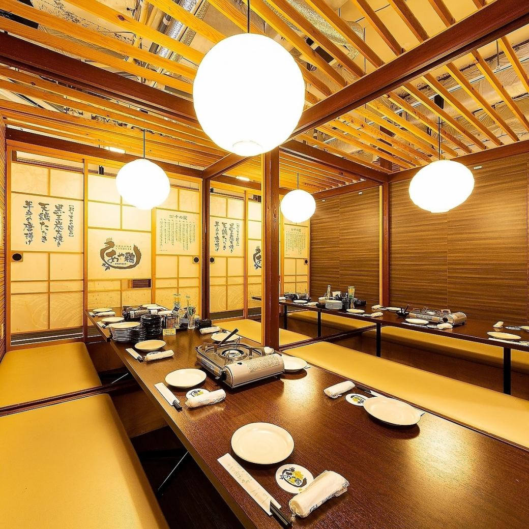 [Horigotatsu x Completely private room] Enjoy a leisurely meal in a private room according to the number of people♪