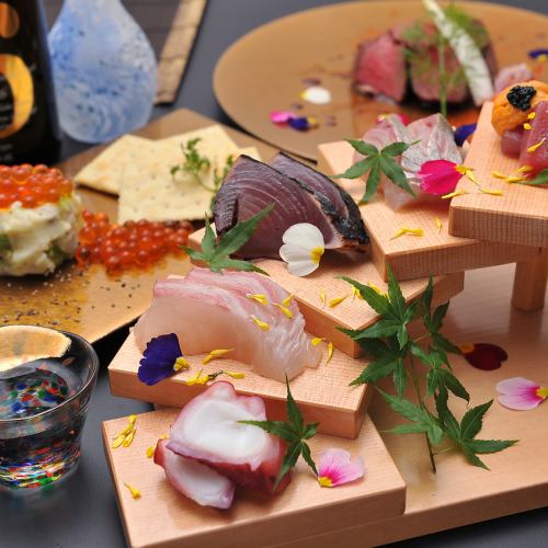 [Umeda station 2 minutes sake bar] delicious sake, delicious fish, delicious meat.