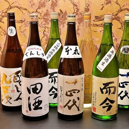 30種程度の厳選した日本酒が楽しめる梅田の日本酒酒場