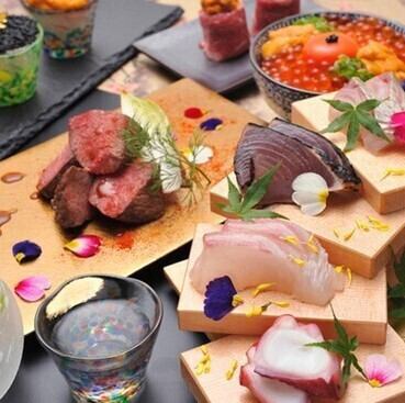 宴会に♪「ブロンズコース」産地直送の刺身等…贅沢料理９品コース ２時間飲み放題付4000円(税込)