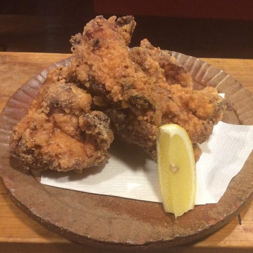 4 pieces of fried young chicken