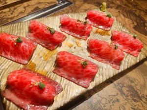 【推荐】精致和牛握寿司