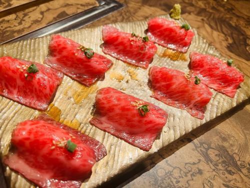 【推荐】精致和牛握寿司