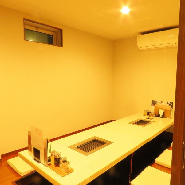 There is also a private room with digging available for up to 10 people.Enjoy yakiniku with friends and family, enjoy banquets with work colleagues, and can be used in various scenes.In a little special space, ◎ also hospitality to those who are important