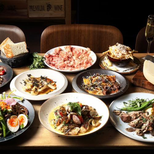 季節食材が楽しめる