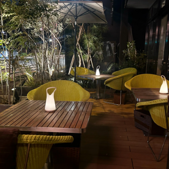 테라스・점내 모두 레이아웃 변경이 가능합니다! GOOD MORNING CAFE 센다가야는, 평상시 사용으로부터 특별한 하루까지, 모든 씬에서 이용 가능★