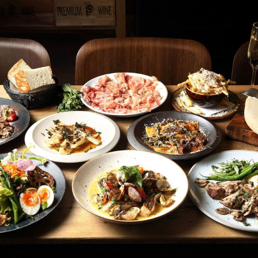 【飲み放題付】【トリュフチーズのフレンチフライ&三元豚ローストポーク】NOWADAYSスタンダードPARTY PLAN