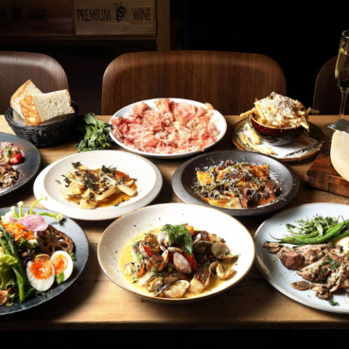 【飲み放題付】【トリュフチーズのフレンチフライ&三元豚ローストポーク】NOWADAYSスタンダードPARTY PLAN