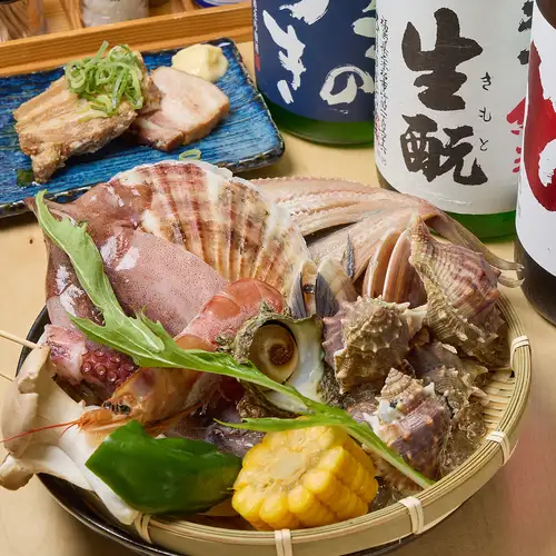 特製だし醤油が決め手!自分で焼く贅沢な浜焼きセット
