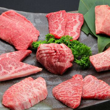 質の高い肉の数々