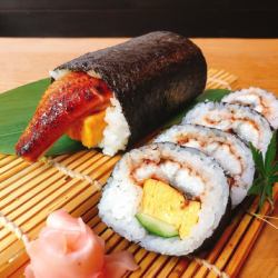 Thick eel roll
