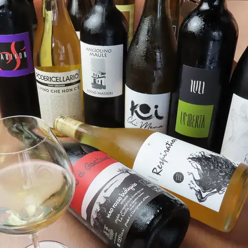 A wide selection of wines from our cellar