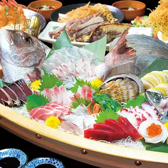 ★贅沢海鮮★【豪華舟盛りコース 】