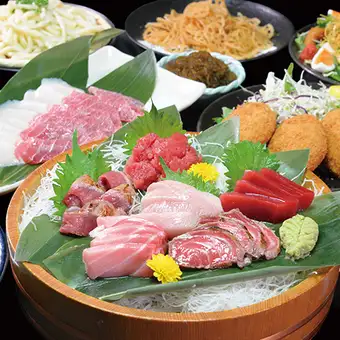 ★新鮮魚介★【まぐろづくしコース】★飲み放題付★