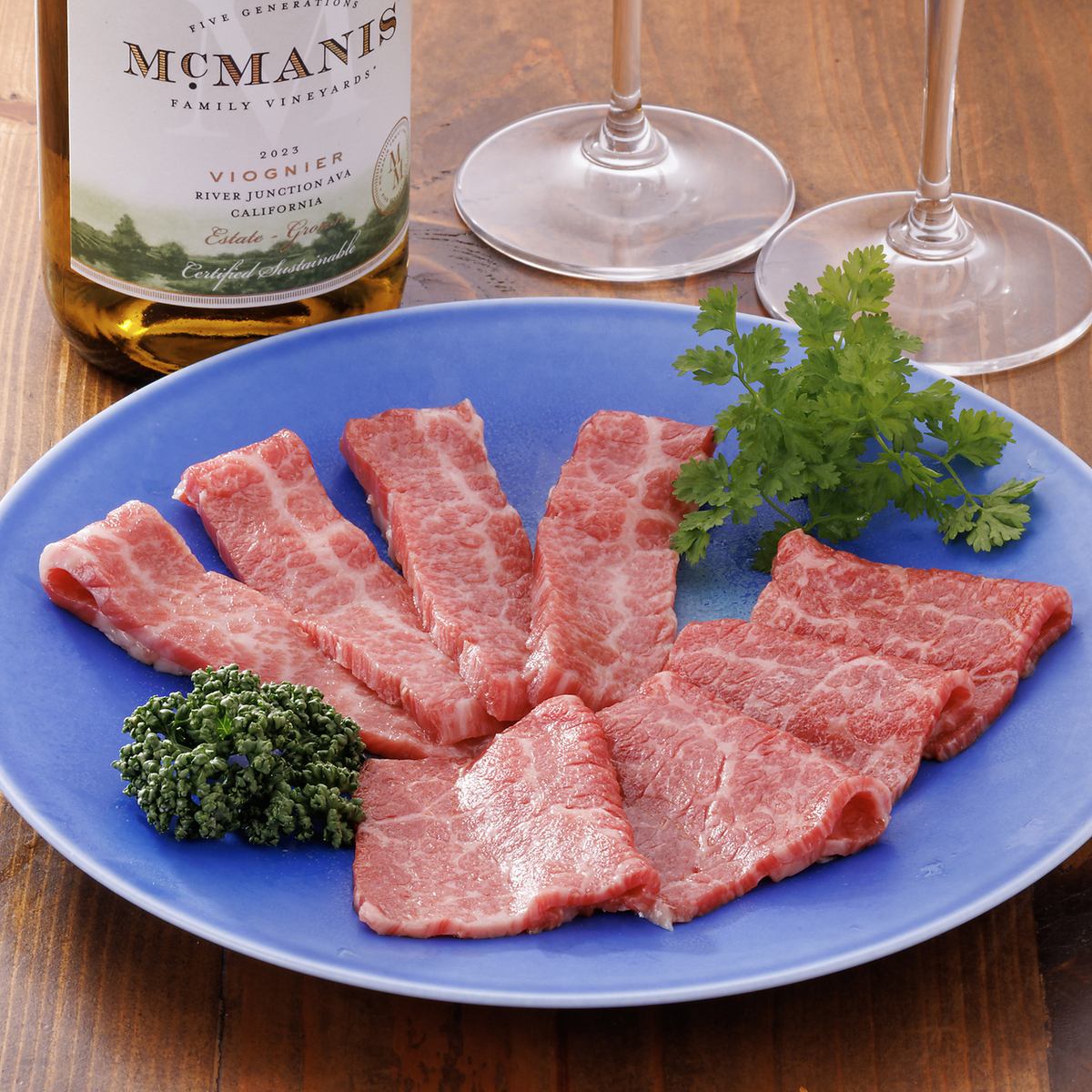 こだわりの焼肉とワインのペアリングをお愉しみいただけます！！