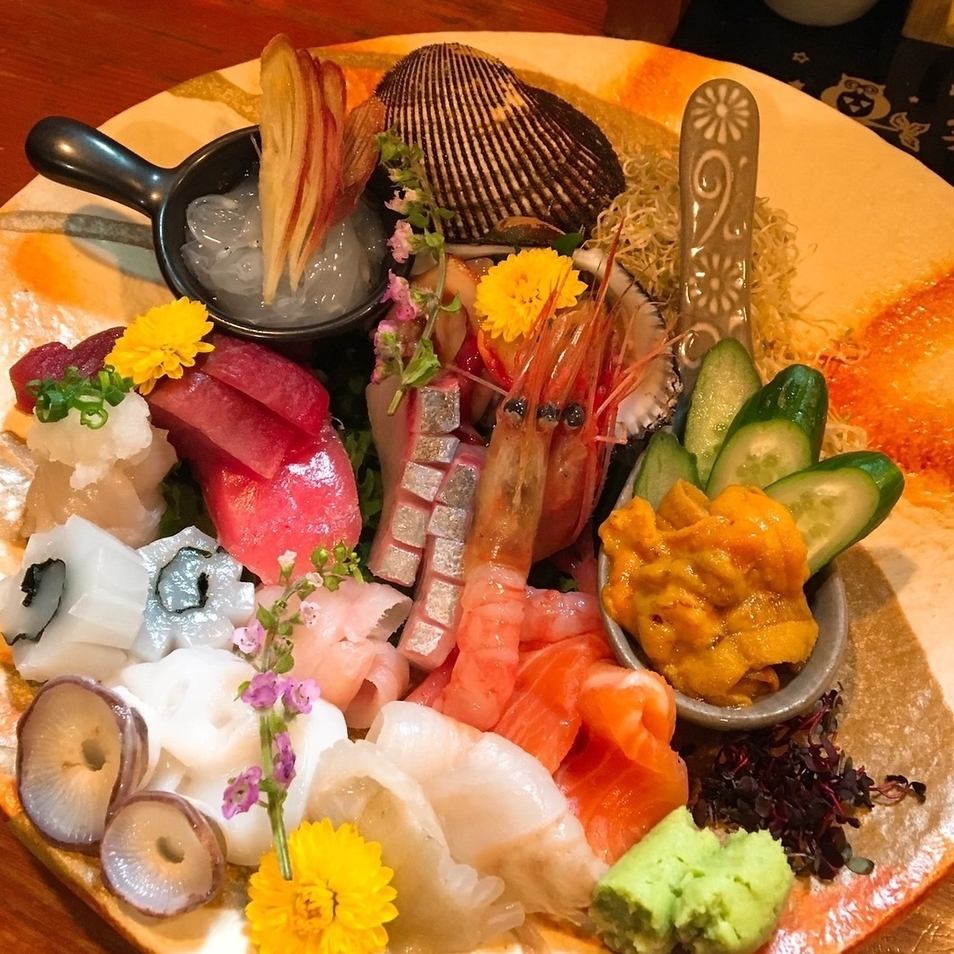 可以享用新鮮美味的時令食材以特殊方式烹製的日式居酒屋