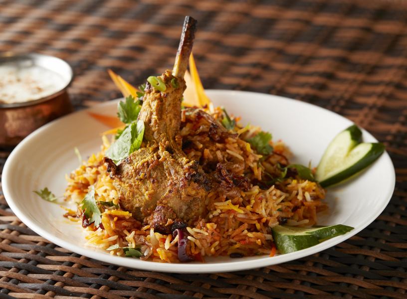 ハイデラバディビリヤニ(ライタ付き)