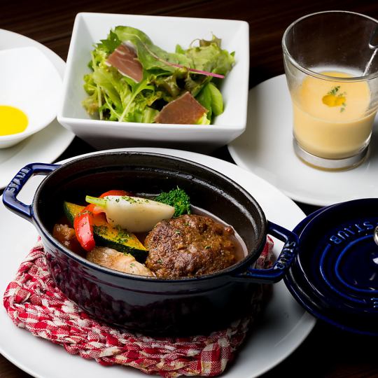 Lunch time limited ☆ mini course ☆ 6 dishes / 2,000 yen (excluding tax) ~