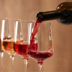 Recommended wines change with the season