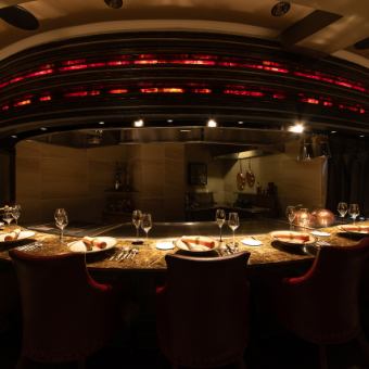 【藤丸シェフPremiumディナーコース】肉と魚Wメイン全8品　　※ご予約は5日前から承ります