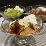 Warabimochi ice cream