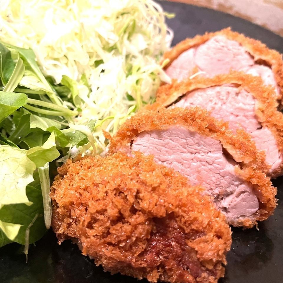 朝霧ヨーグル豚の絶品とんかつ♪重くなくヘルシーな絶品♪