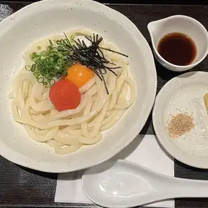 明太釜玉うどん