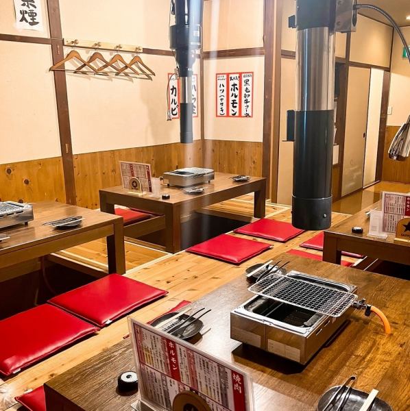 ２階は全席掘りごたつ！最大18名様まで★ごゆっくりおくつろぎ下さい♪