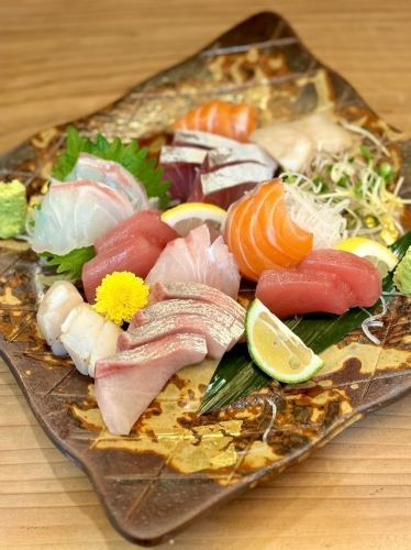 Fresh sashimi assortment!