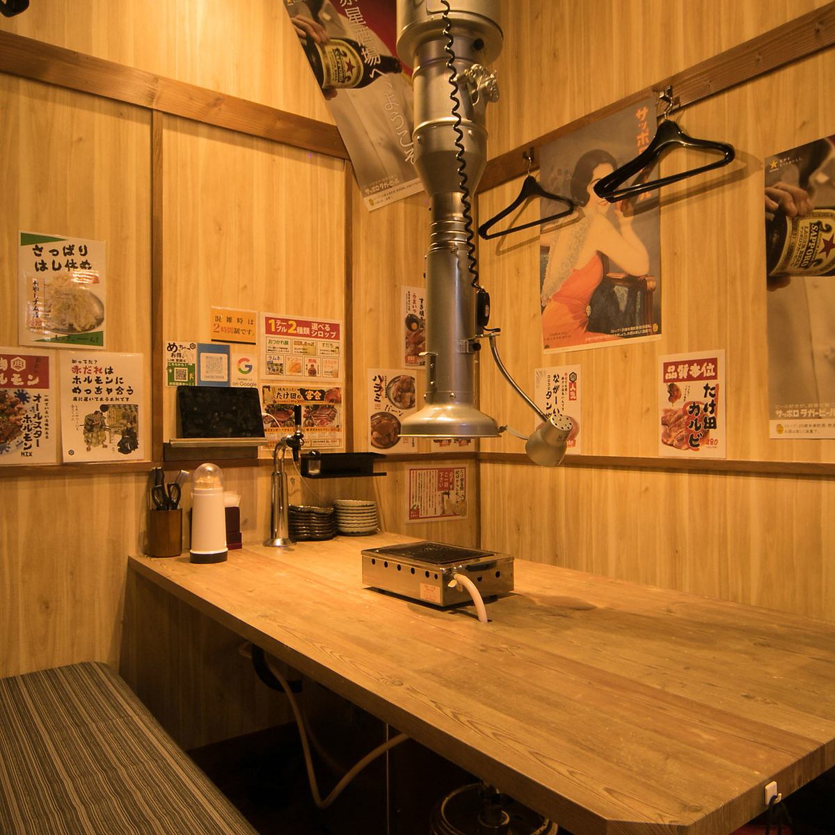 大人気の個室は2名様~12名様までご利用可能◎