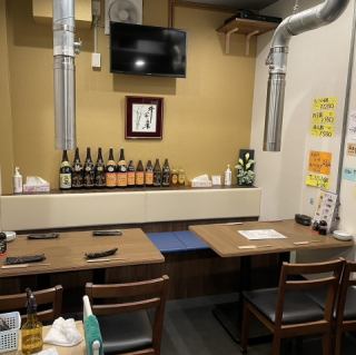 《ご家族利用から普段使いまで対応可能なテーブル席です◎》