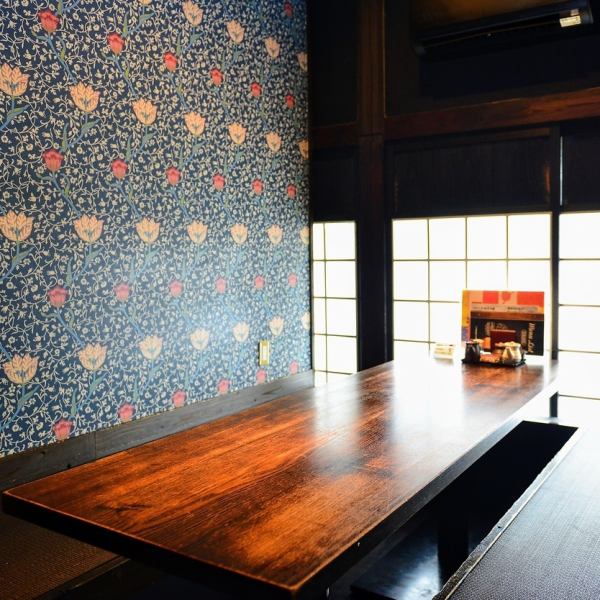 [Semi-private room for dates and girls-only gatherings] We have prepared a half-private room space that is perfect for the fun atmosphere of dates and girls-only gatherings ♪ The relaxing space is a popular seat, so make an early reservation. There is no doubt that our shop with a fashionable and calm atmosphere can be used in various scenes ☆