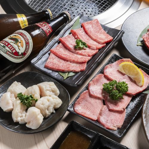 Yakiniku banquet with the highest rank Miyazaki beef!