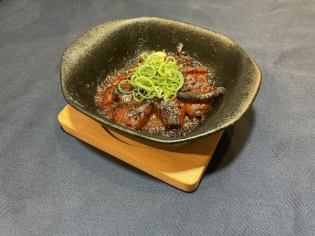 牛ホルモン旨辛味噌煮焼き