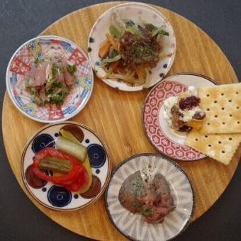 Assorted Obanzai dishes
