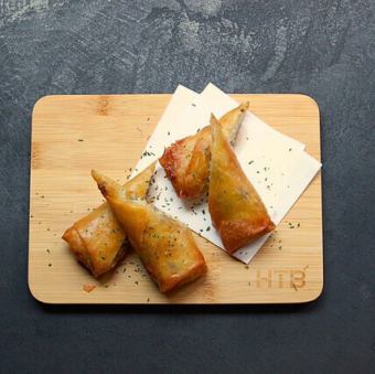 Lotus root spring rolls