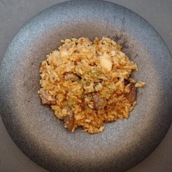 Wagyu beef garlic rice