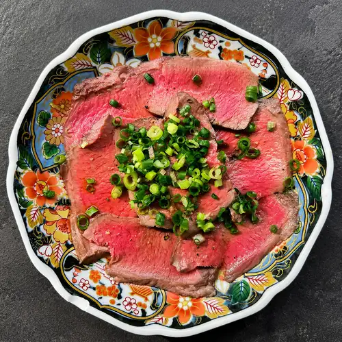 和牛ハツパッチョ