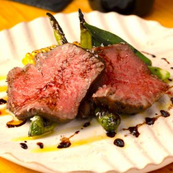 [2.5 hours all-you-can-drink included] 13 dishes using seasonal ingredients and Japanese black beef, kobako's proud full course \6500 → \6000