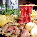 ◎稍微豪华◎日本牛肉寿喜烧套餐@ 6,000-(含税)3小时免费无限畅饮