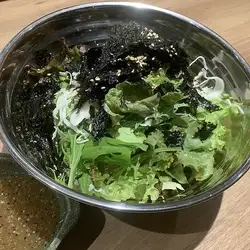 韓国のりサラダ