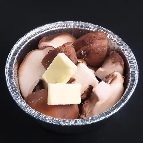 新潟県産八色しいたけバター焼き